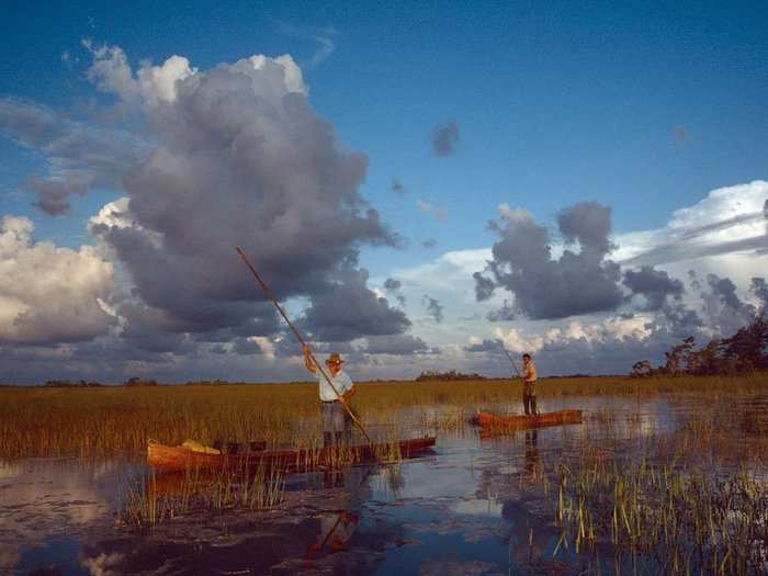 Florida, 1994: Punting through Florida