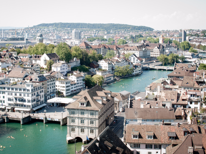 7. Zurich – 78.84: The Swiss city ranks number one for both infrastructure and health security, boosting its overall safety position.