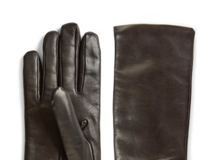 Jaeger Leather Gloves, £65