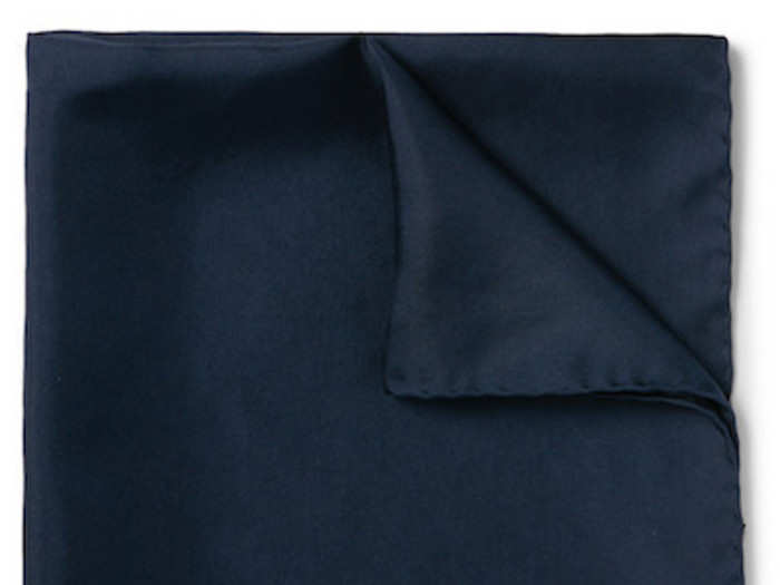 Lanvin Silk Pocket Square, £45