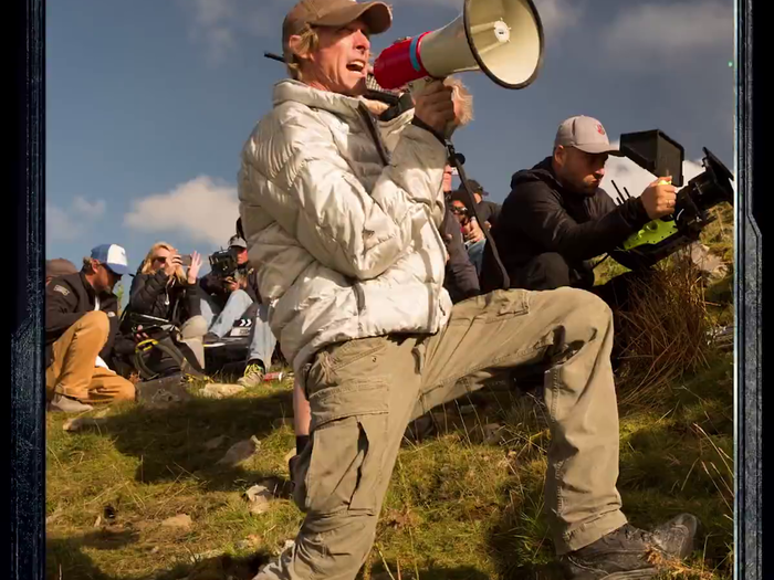 Michael Bay returned to direct "Transformers: The Last Knight."