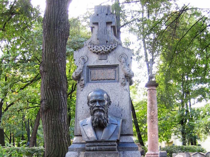 Russia is famous for its authors and composers, and creative giants like Vladimir Nabokov, Fyodor Dostoevsky and Pyotr Ilyich Tchaikovsky all lived in the city. You can pay your respects to Dostoevsky and many others at St Petersburg