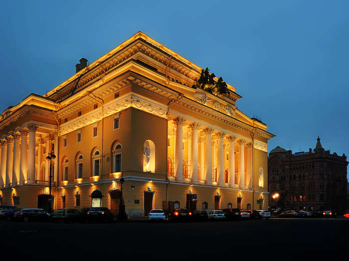 Take in a play at the Alexandrinsky. The building is part the city