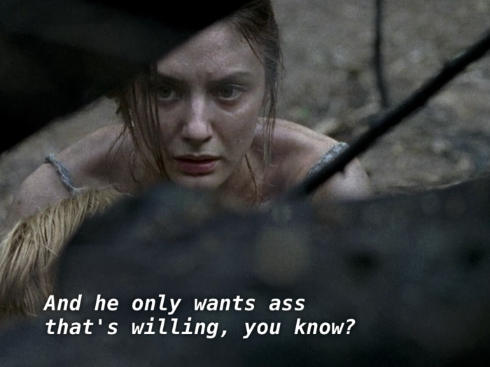 Negan’s strange relationship with women in the zombie apocalypse was hinted at all the way back in season six, episode six when we first come across Dwight and Sherry.