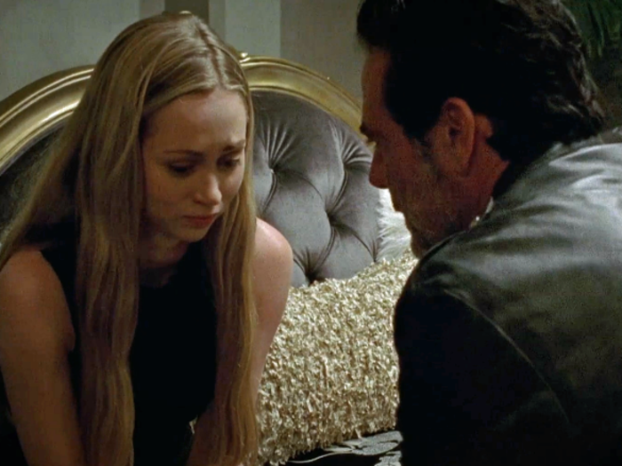 After he finds out Amber cheated on him, Negan gives her the chance to leave him. He wants the women to know he