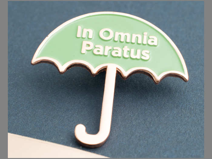 In Omnia Paratus Pin