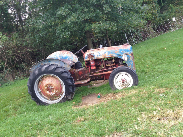 This is not an Italian luxury SUV. I did say this was a working farm, after all.