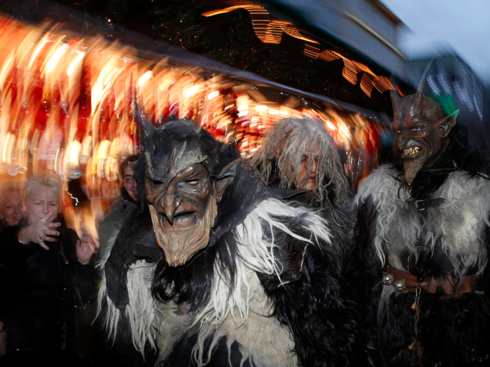 Krampus has been having a resurgence in Europe recently, and has even caught on in the US.