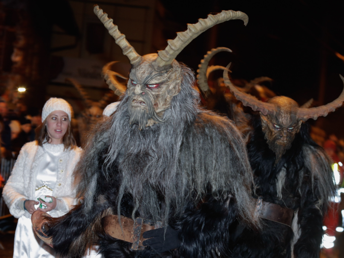 In fact, Krampus is so terrifying that one Austrian town warned visitors ahead of time, so that they wouldn