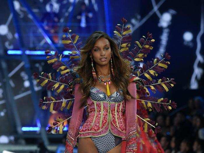 And Jasmine Tookes had an intricate jacket.