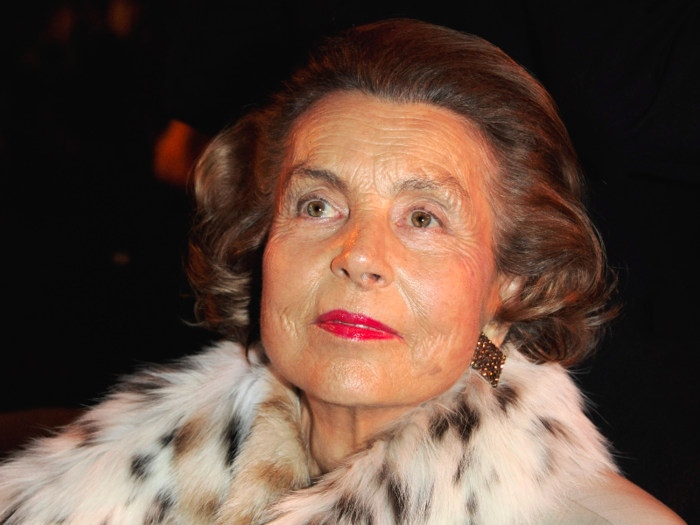 6. Liliane Bettencourt