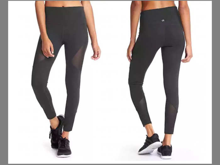 High-rise leggings