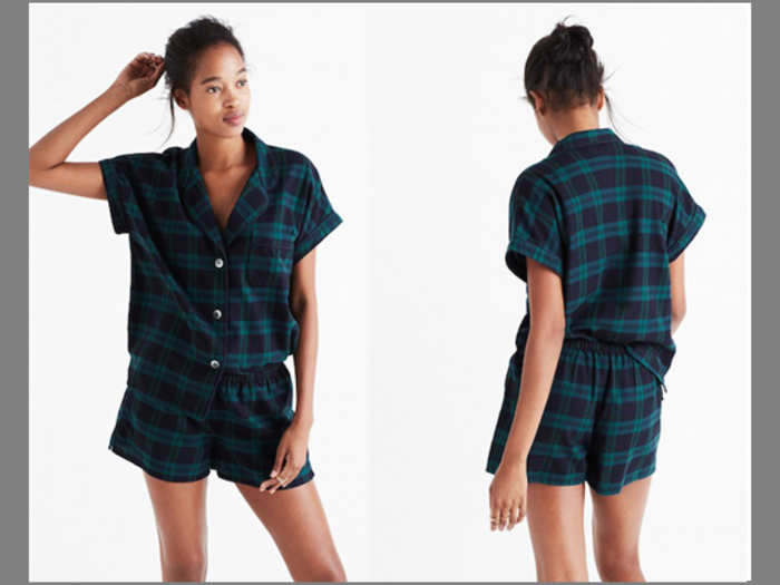 Flannel pajama set