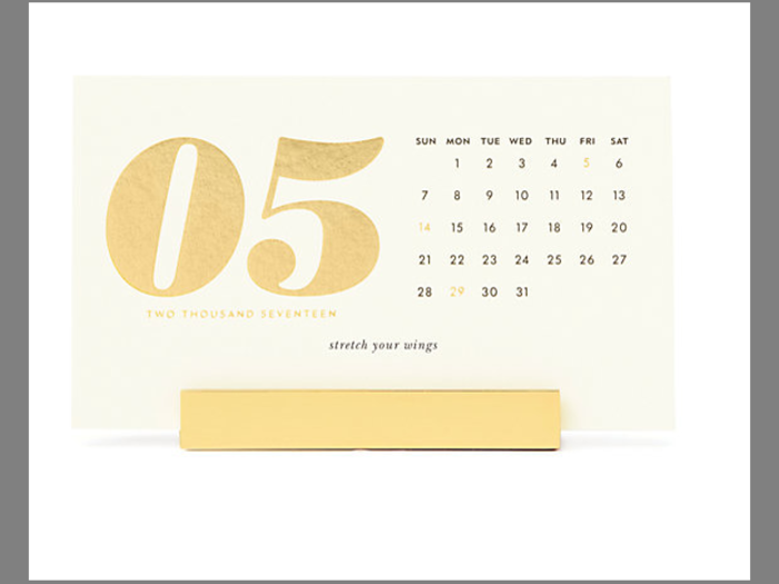 Desktop calendar