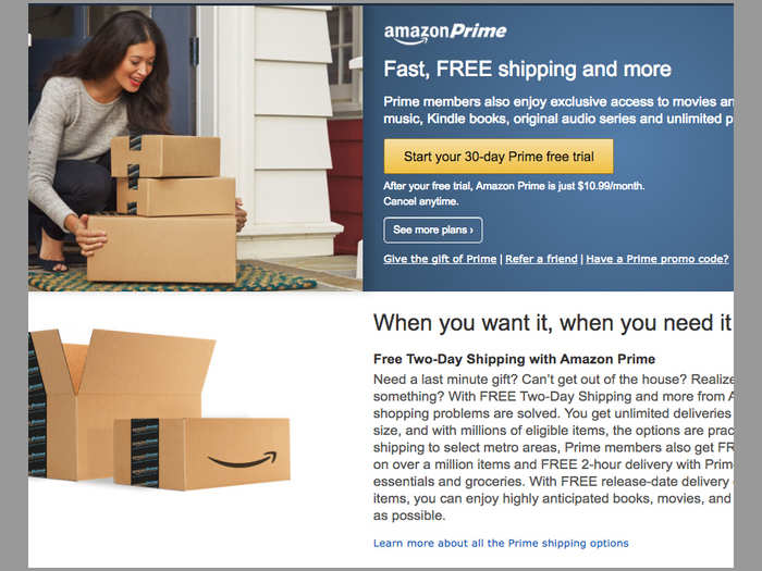 Amazon Prime Membership