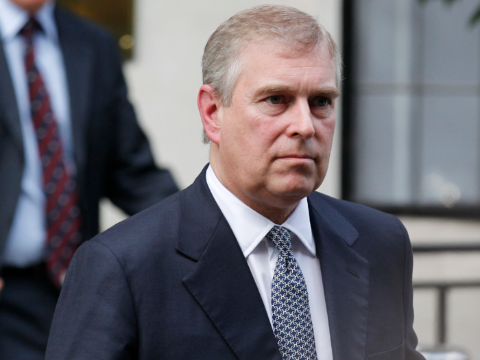 Prince Andrew had his own dirty laundry: He resigned from his job because of seedy friendships.