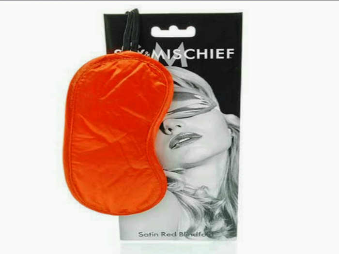 Red Sex Mischief Blindfold