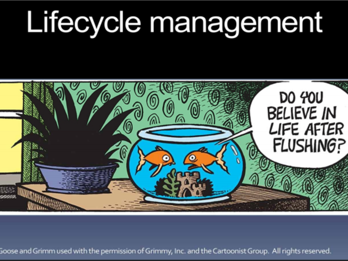 Lifecycle management involves tweaking a drug just enough to make it eligible for a new patent or an extension.