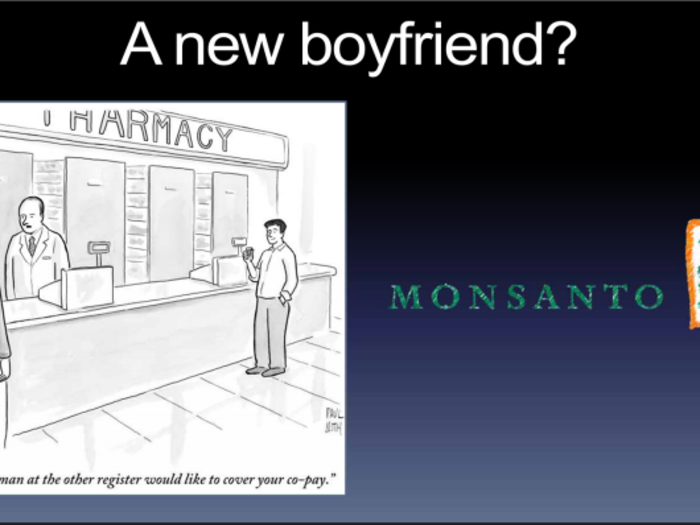 With the ex gone, the market expected Bayer to further solidify its pharma business by courting a clean‐shaven, well‐to‐do pharma partner.