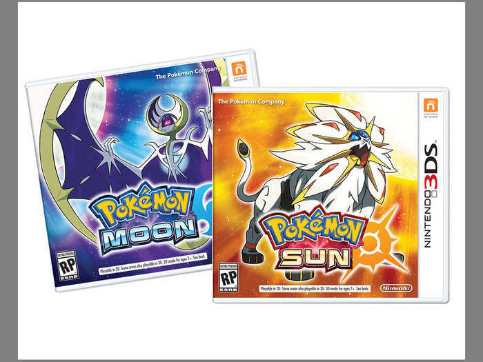 "Pokémon Sun" and "Pokémon Moon"