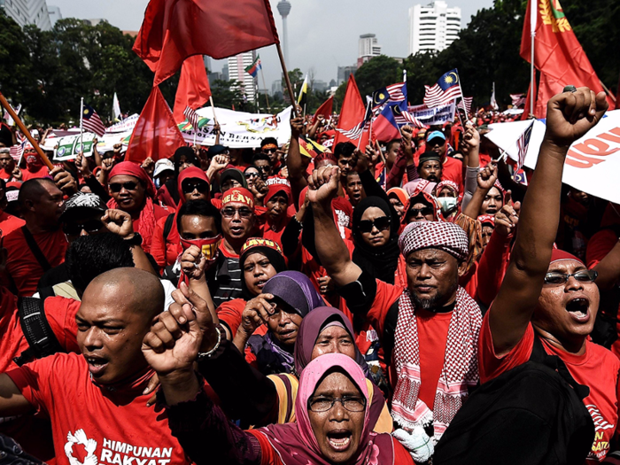 Malaysia has affirmative action … for the majority race