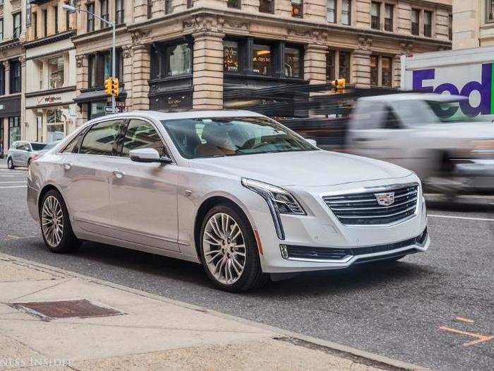 2016 Cadillac CT6/Base price: $53,495