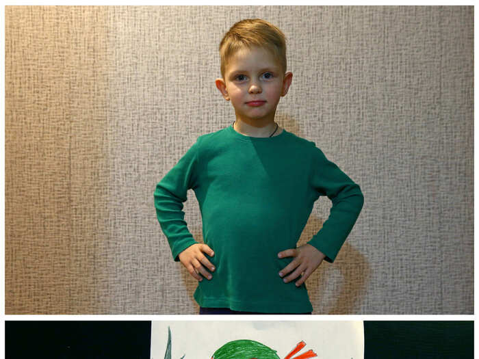 Dimitry is five and lives in Minsk, Belarus. He wants Teenage Mutant Ninja Turtles.