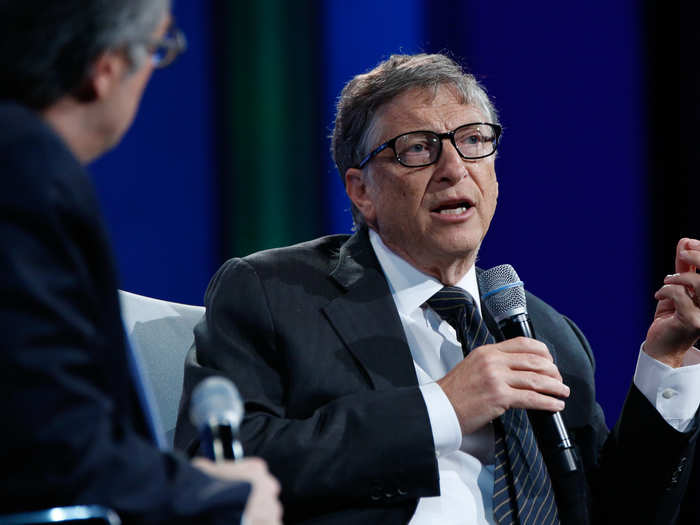 12. Though he spends most of his time with his foundation, Gates says he is still working with Microsoft on its "Personal Agent," which will "remember everything and help you go back and find things and help you pick what things to pay attention to."