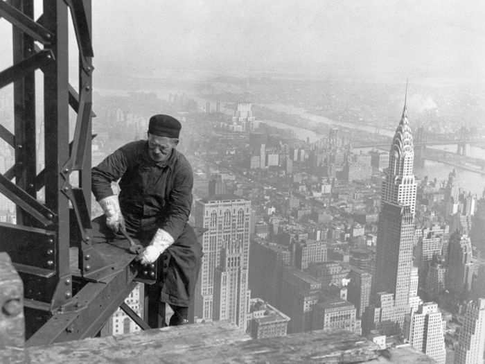 ... and the Empire State Building in 1931.