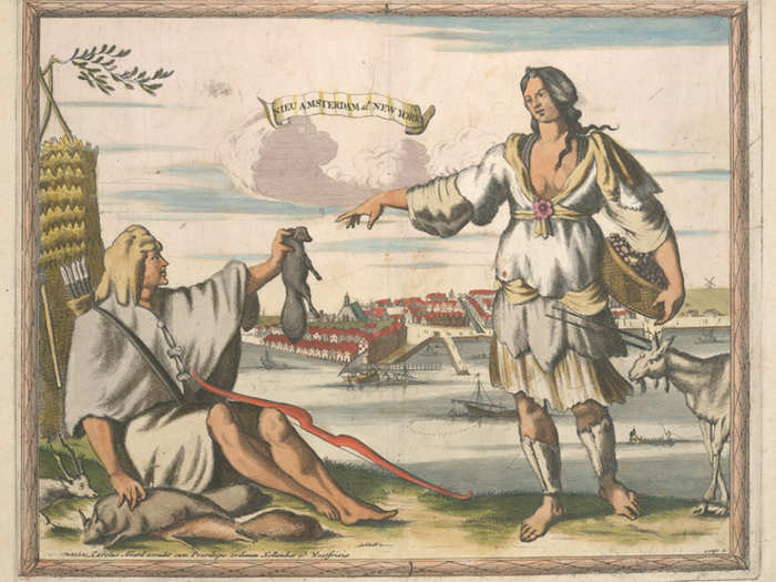 To attract settlers, the Dutch started a rewards system in 1628. For every 50 colonists that wealthy Dutchmen brought to the island, they would be awarded swaths of land, political autonomy, and the rights to participate in fur trade. This program saw little success.
