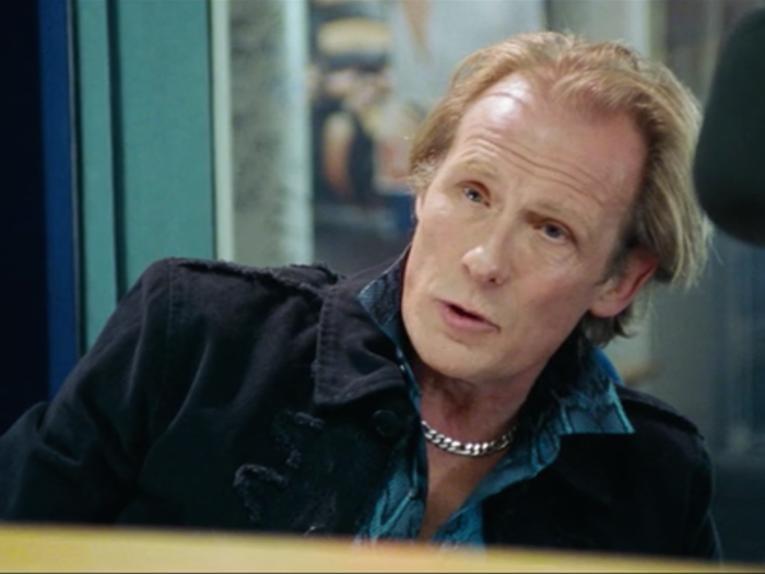 The ex-drug addict rock star character Billy Mack helped put some raunchiness into "Love Actually."