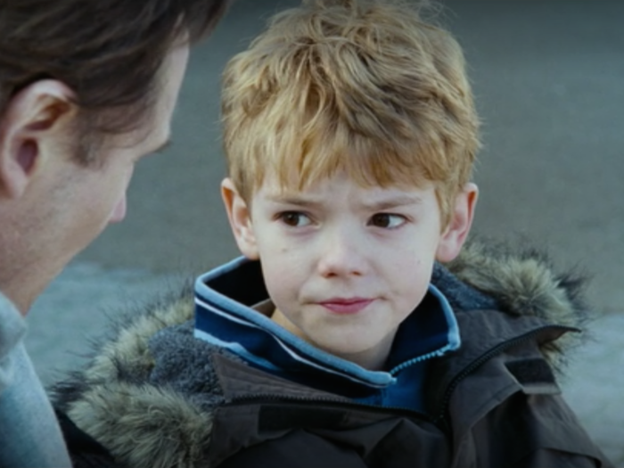 In "Love Actually," Neeson
