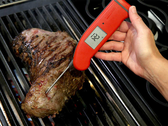 A meat thermometer that takes out the guesswork.