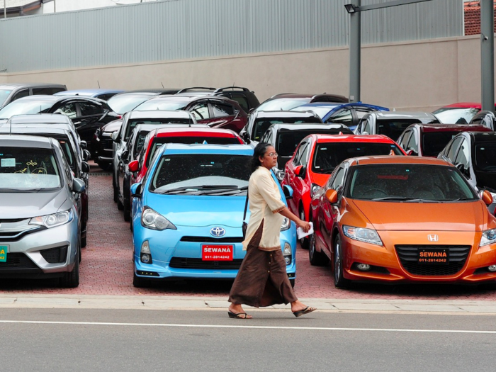 Park farther away from your destination (or get off your bus or train one stop early).