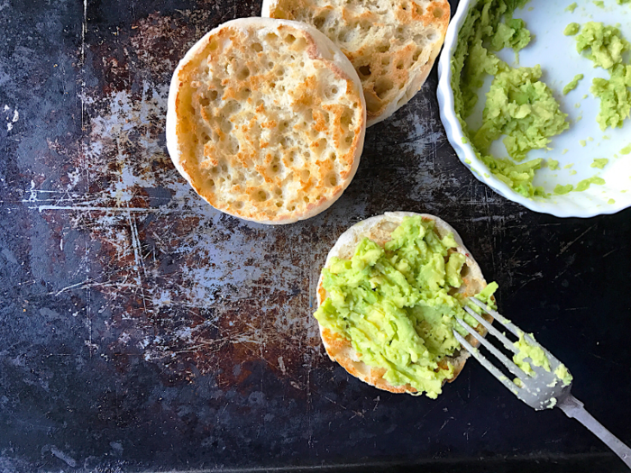 Swap the butter on your toast with mashed avocado.