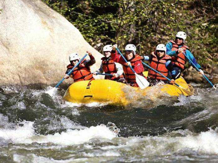 Rafting during Ram Navami