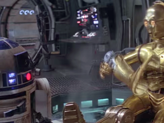 R2-D2 and C-3PO