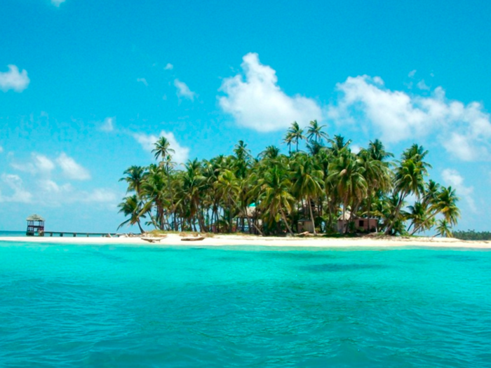 Pink Pearl Island is 2.5 acres of land off the coast of Nicaragua. On the market for $500,000, this island