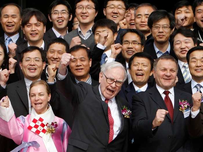 $1,000 invested in Buffett