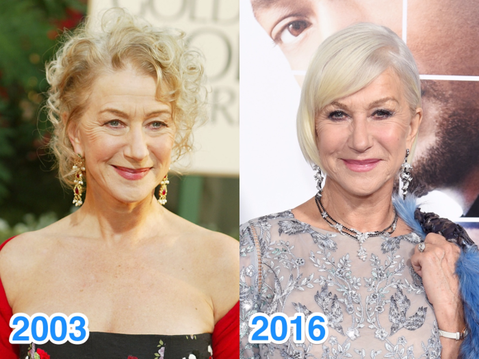 And Dame Helen Mirren is still effortlessly glamorous at 71.