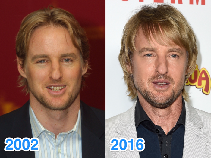 Owen Wilson, 48, never lost his boyish looks.