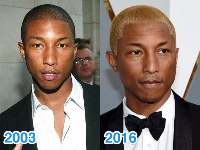 Singer Pharrell Williams, 43, is another celeb who