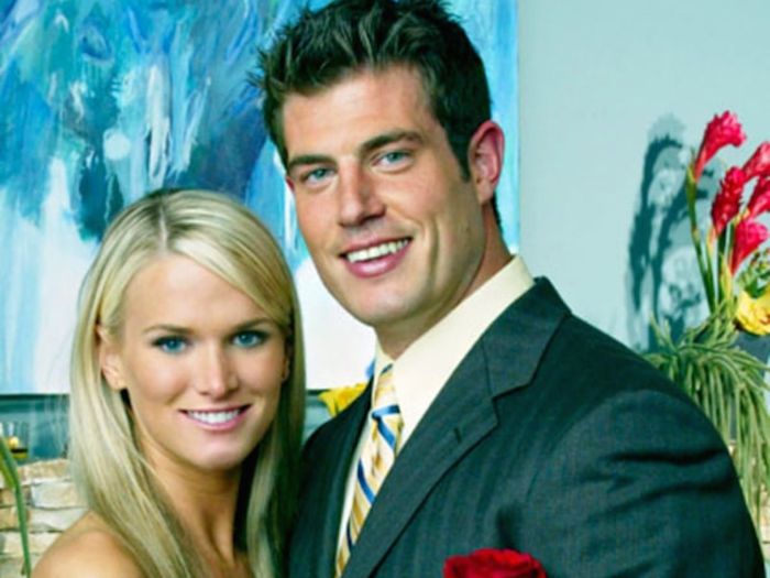 SEASON 5: Former NFL Giants quarterback Jesse Palmer and Jessica Bowlin were never engaged. They broke up shortly after the show