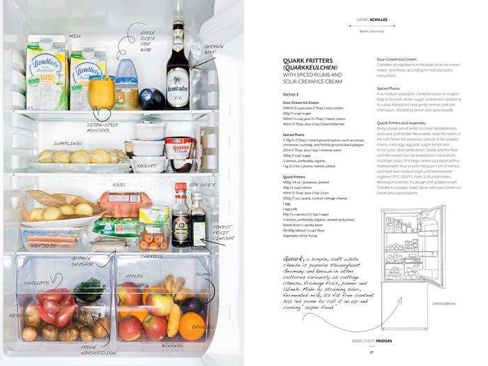 Daniel Achilles, who lives in Berlin, keeps a mix of local organic foods and regular supermarket fare, like cream cheese and German-style Dijon mustard, in his family-sized fridge. There is also a bottle of Kikkoman that has followed him over the years from apartment to apartment.