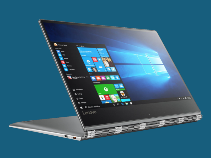 The Lenovo Yoga 910 is a stylish alternative with a slightly larger display than the XPS and Spectre.