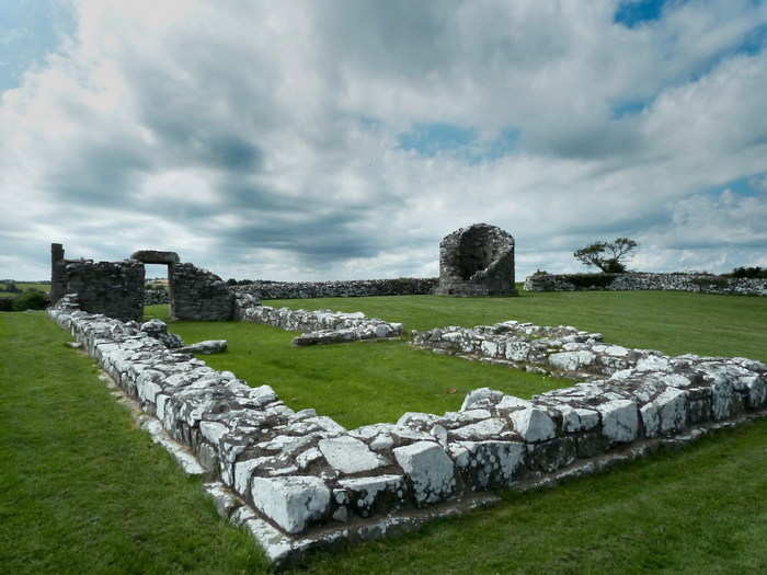 28. Said to have been founded by St Machaoi in the fifth century, Nendrum is a pre-Norman monastic site on Mahee Island, Northern Ireland, which was left to ruin in the 15th century.