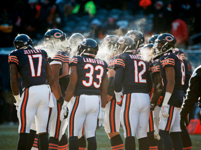 27. Chicago Bears