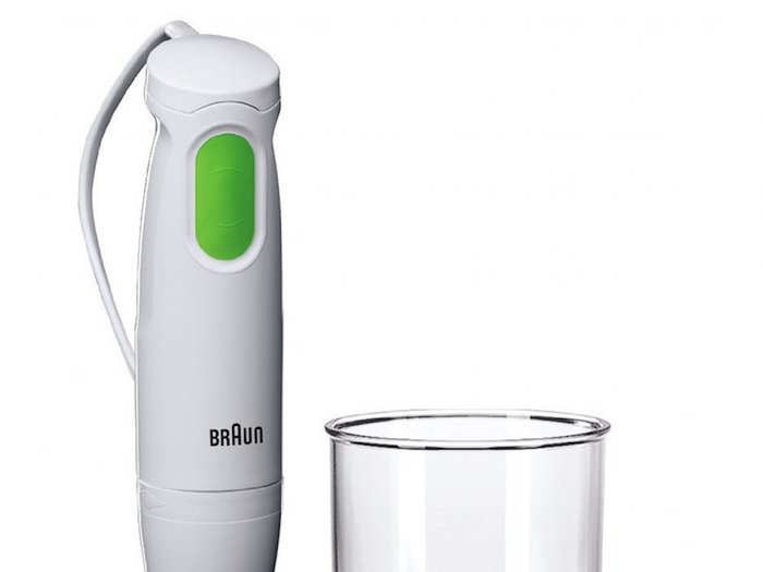 A hand blender.