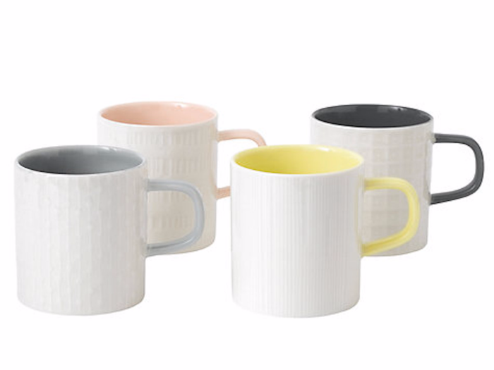 A set of adult mugs.