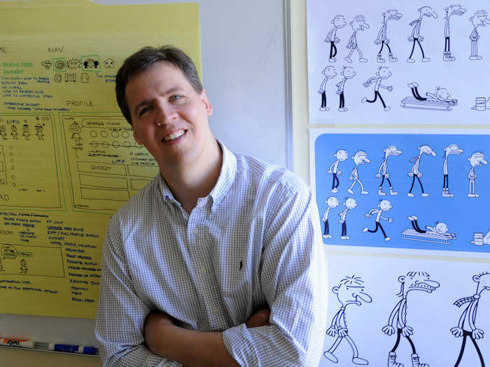 2. Jeff Kinney — £14.6 million ($19.5 million)